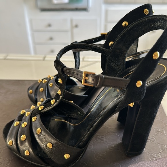 Gucci Preloved Platform Sandal Size 36 1/2 - Picture 2 of 6